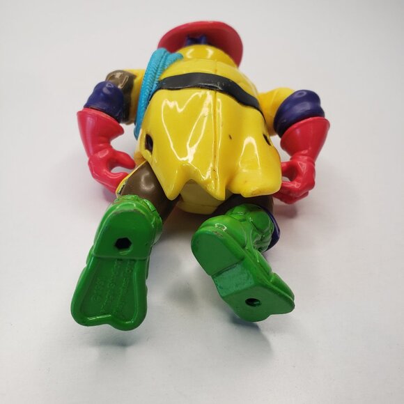 Firefighter Donatello Teenage Mutant Ninja Turtles TMNT Playmates Vintage 1991 - Picture 5 of 10